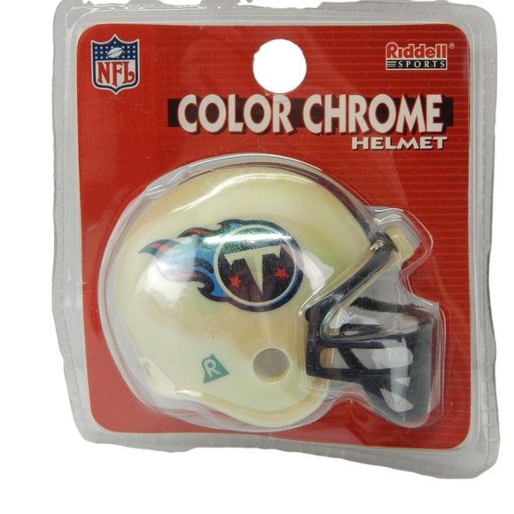 New Riddle Sports Mini Color Chrome Football Helme - Picture 15 of 16